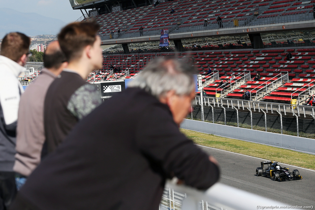 TEST F1 BARCELLONA 25 FEBBRAIO, Kevin Magnussen (DEN) Renault Sport F1 Team RS16.
25.02.2016.