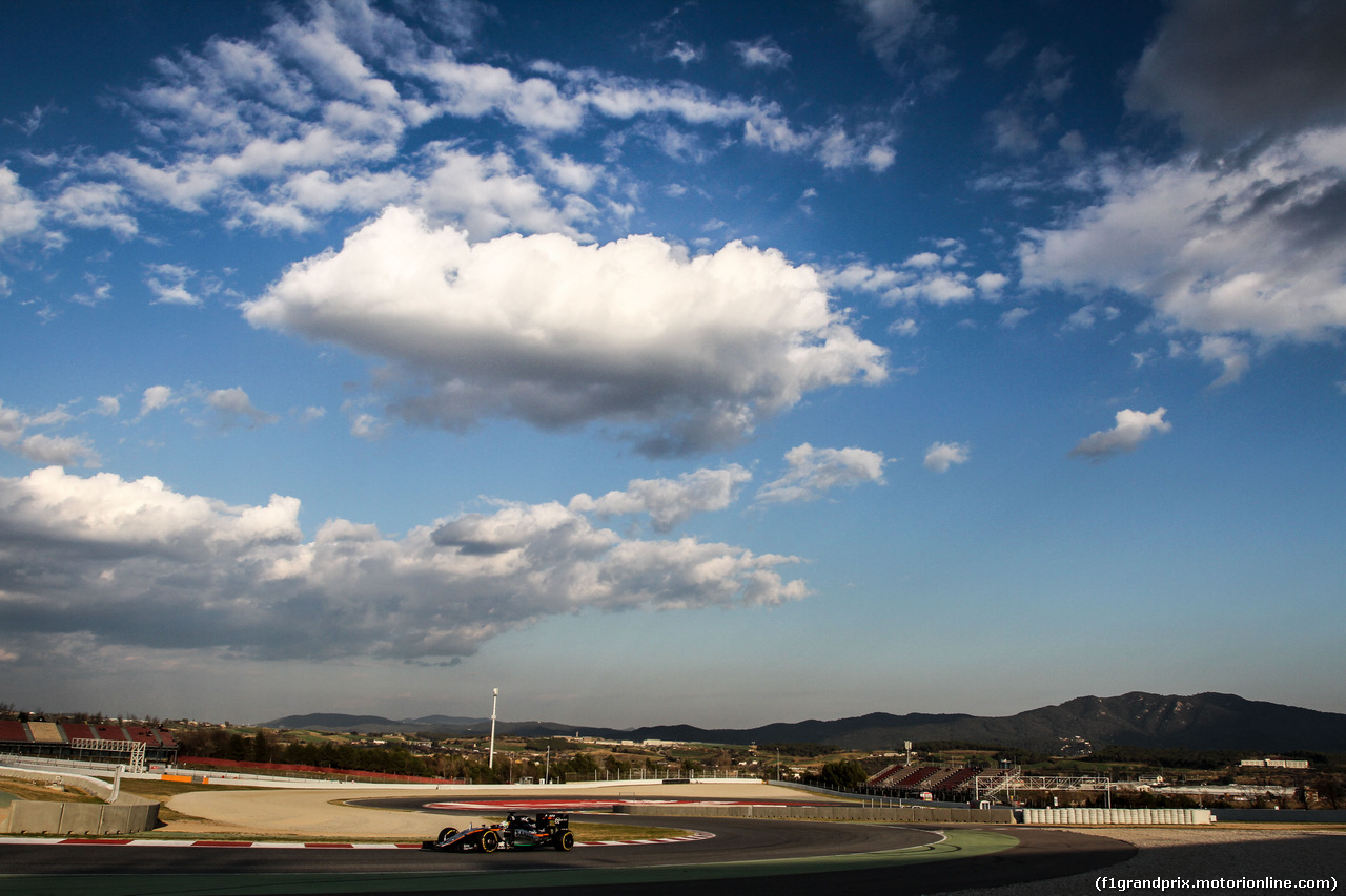 TEST F1 BARCELLONA 25 FEBBRAIO, Alfonso Celis Jr (MEX) Sahara Force India F1 VJM09 Development Driver.
25.02.2016.