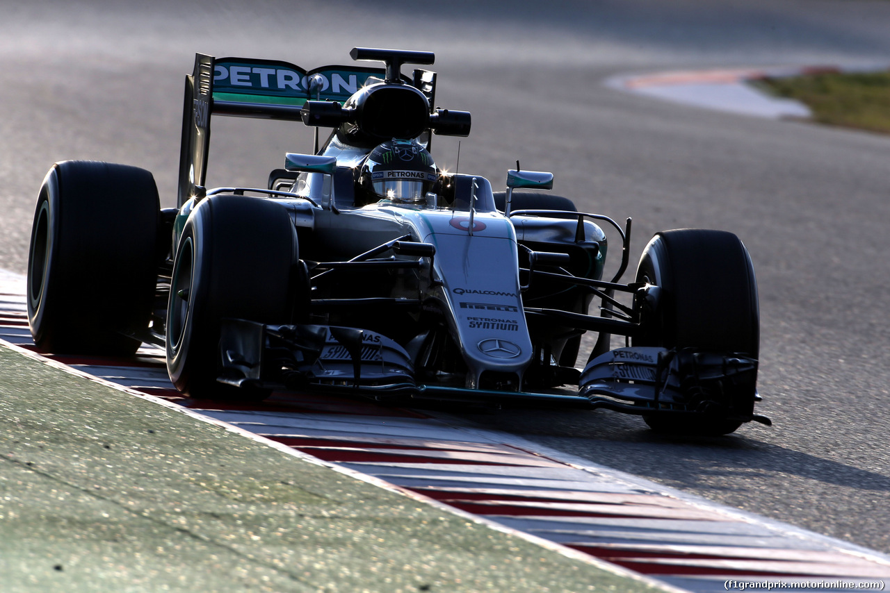 TEST F1 BARCELLONA 25 FEBBRAIO, Nico Rosberg (GER), Mercedes AMG F1 Team 
25.02.2016.