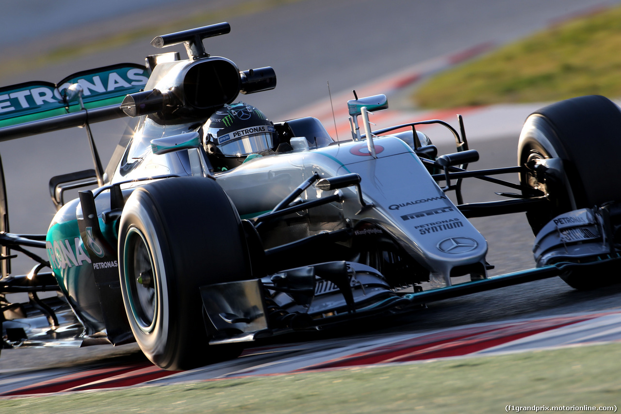 TEST F1 BARCELLONA 25 FEBBRAIO, Nico Rosberg (GER), Mercedes AMG F1 Team 
25.02.2016.