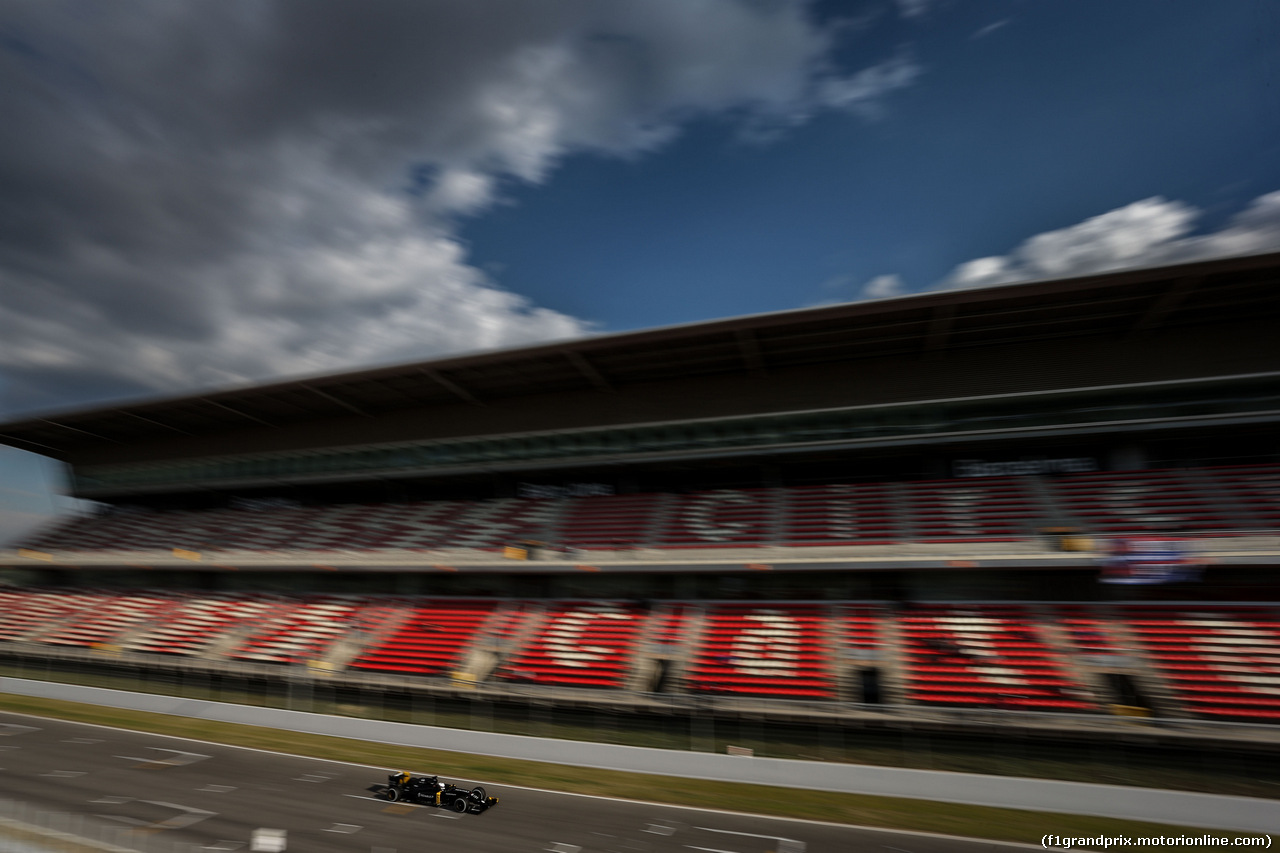 TEST F1 BARCELLONA 25 FEBBRAIO, Kevin Magnussen (DEN) Renault Sport F1 Team RS16.
25.02.2016.