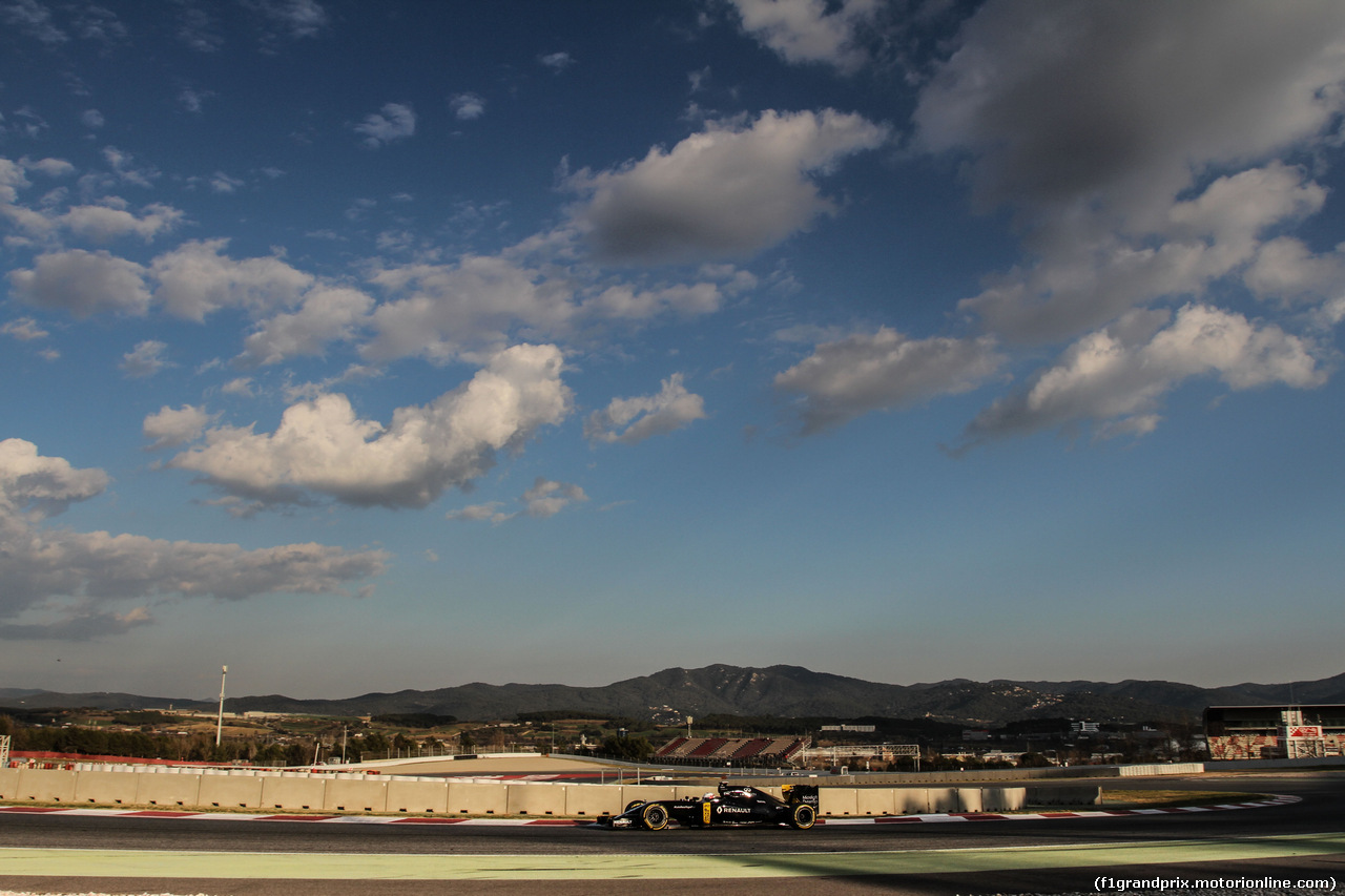 TEST F1 BARCELLONA 25 FEBBRAIO, Kevin Magnussen (DEN) Renault Sport F1 Team RS16.
25.02.2016.