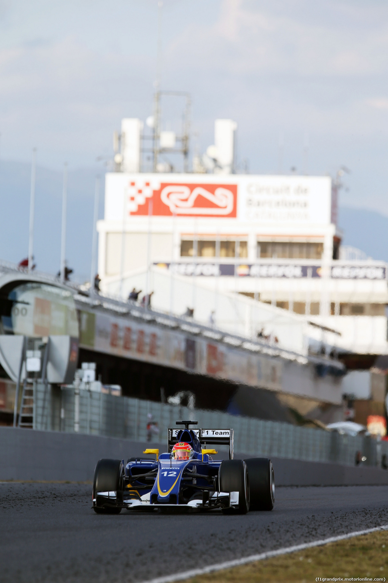 TEST F1 BARCELLONA 25 FEBBRAIO, Felipe Nasr (BRA) Sauber C34.
25.02.2016.