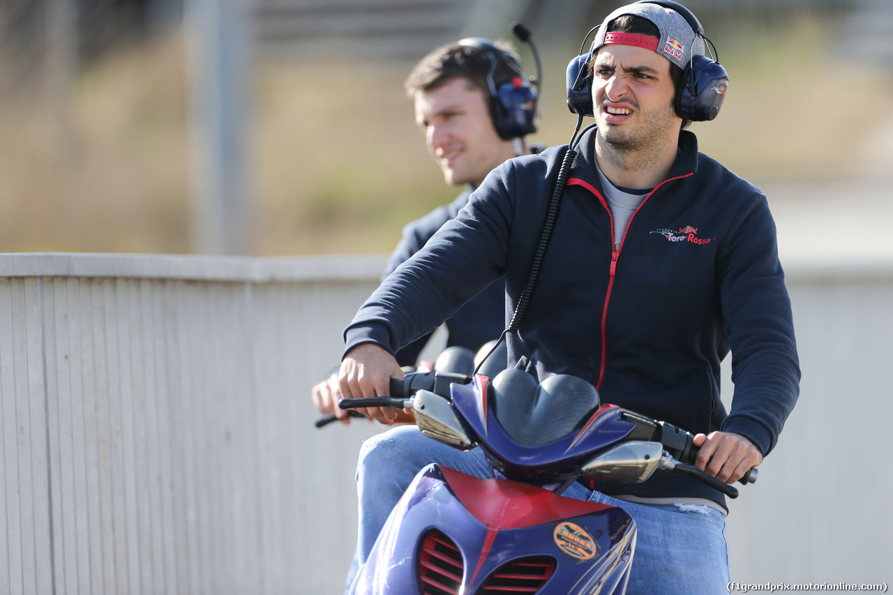 TEST F1 BARCELLONA 25 FEBBRAIO, Carlos Sainz Jr (ESP) Scuderia Toro Rosso.
25.02.2016.