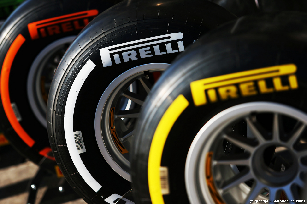 TEST F1 BARCELLONA 2 MARZO, Pirelli tyres.
02.03.2016.