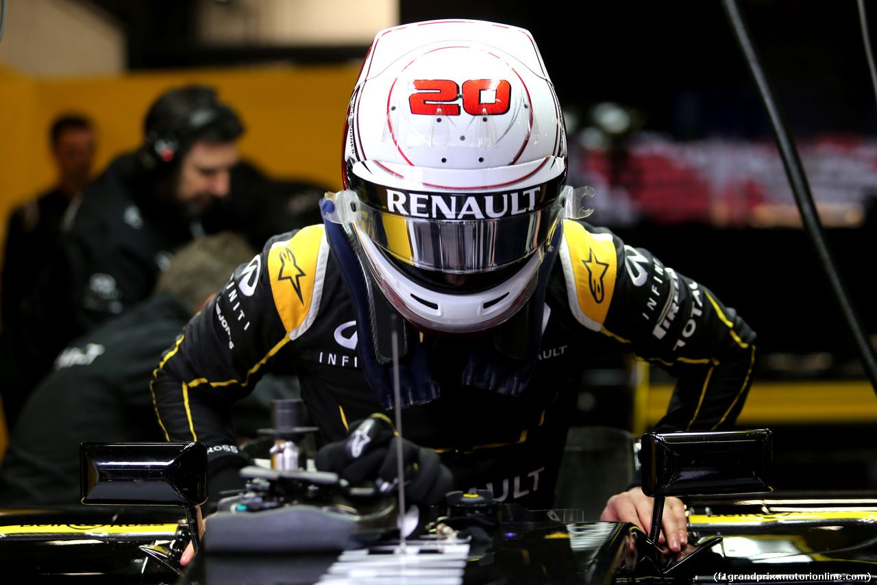 TEST F1 BARCELLONA 2 MARZO, Kevin Magnussen (DEN), Renault Sport F1 Team 
02.03.2016.