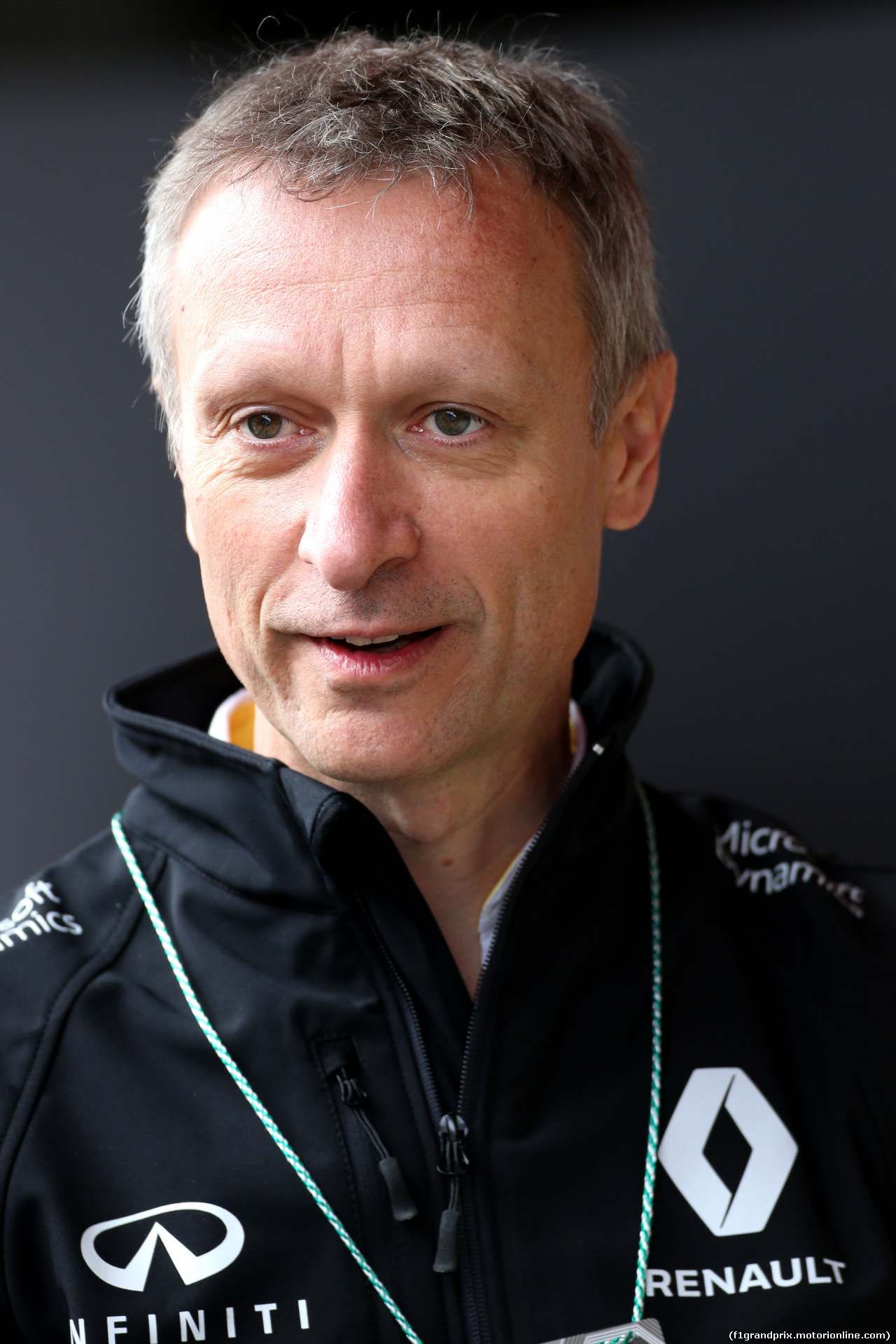 TEST F1 BARCELLONA 2 MARZO, Bob Bell (GBR) Renault Sport Formula One Team 
02.03.2016.