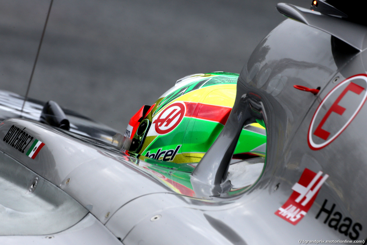 TEST F1 BARCELLONA 2 MARZO, Esteban Gutierrez (MEX), Haas F1 Team 
02.03.2016.