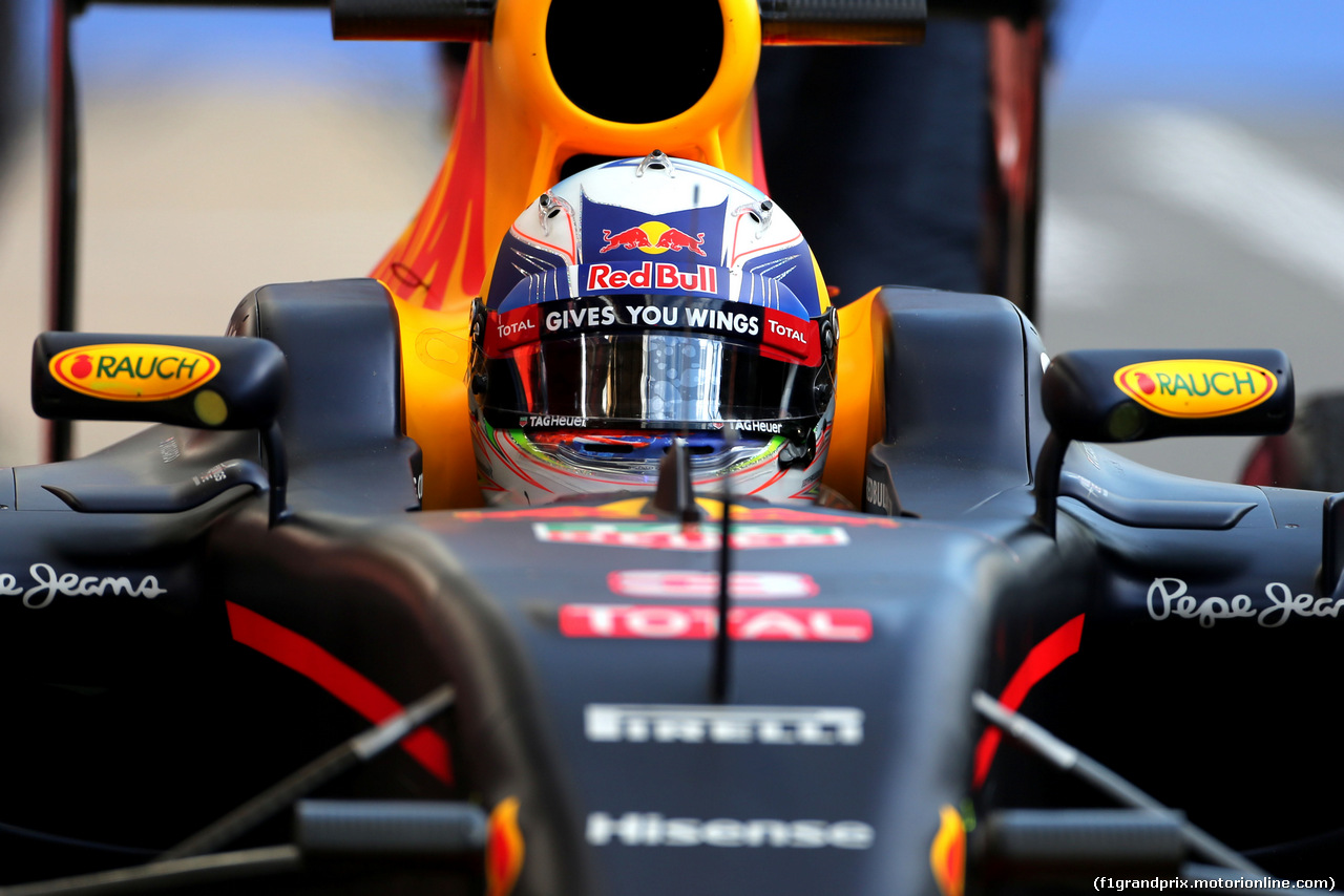 TEST F1 BARCELLONA 2 MARZO, Daniel Ricciardo (AUS), Red Bull Racing 
02.03.2016.