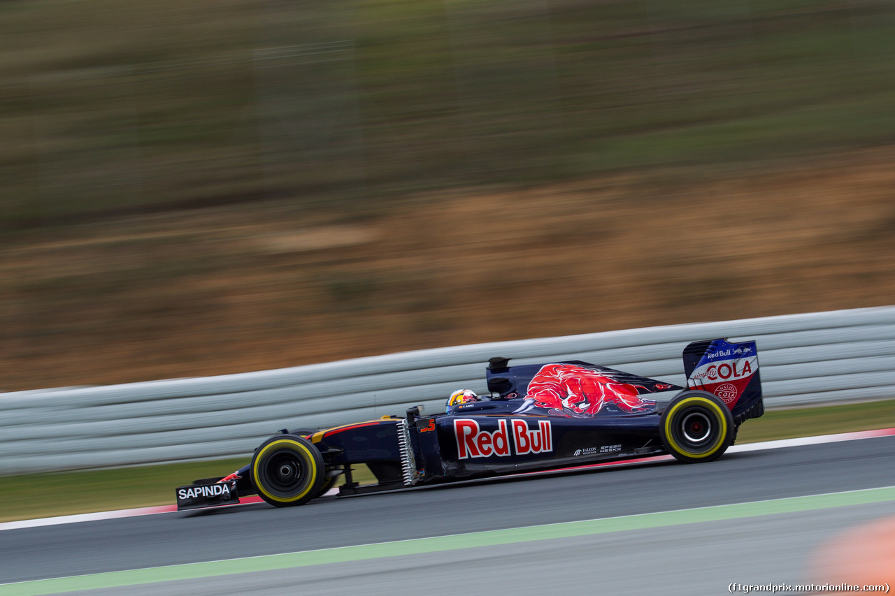 TEST F1 BARCELLONA 2 MARZO, Carlos Sainz Jr (ESP) Scuderia Toro Rosso STR11.
02.03.2016.