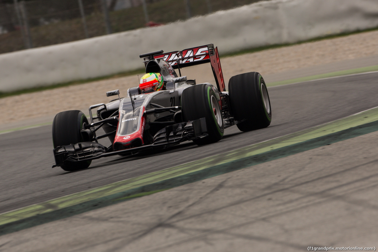 TEST F1 BARCELLONA 2 MARZO, Esteban Gutierrez (MEX) Haas F1 Team VF-16.
02.03.2016.
