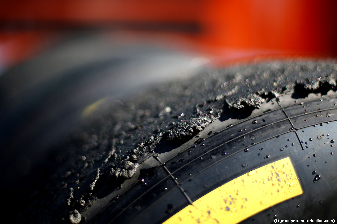 TEST F1 BARCELLONA 2 MARZO, Pirelli tyres 
02.03.2016.