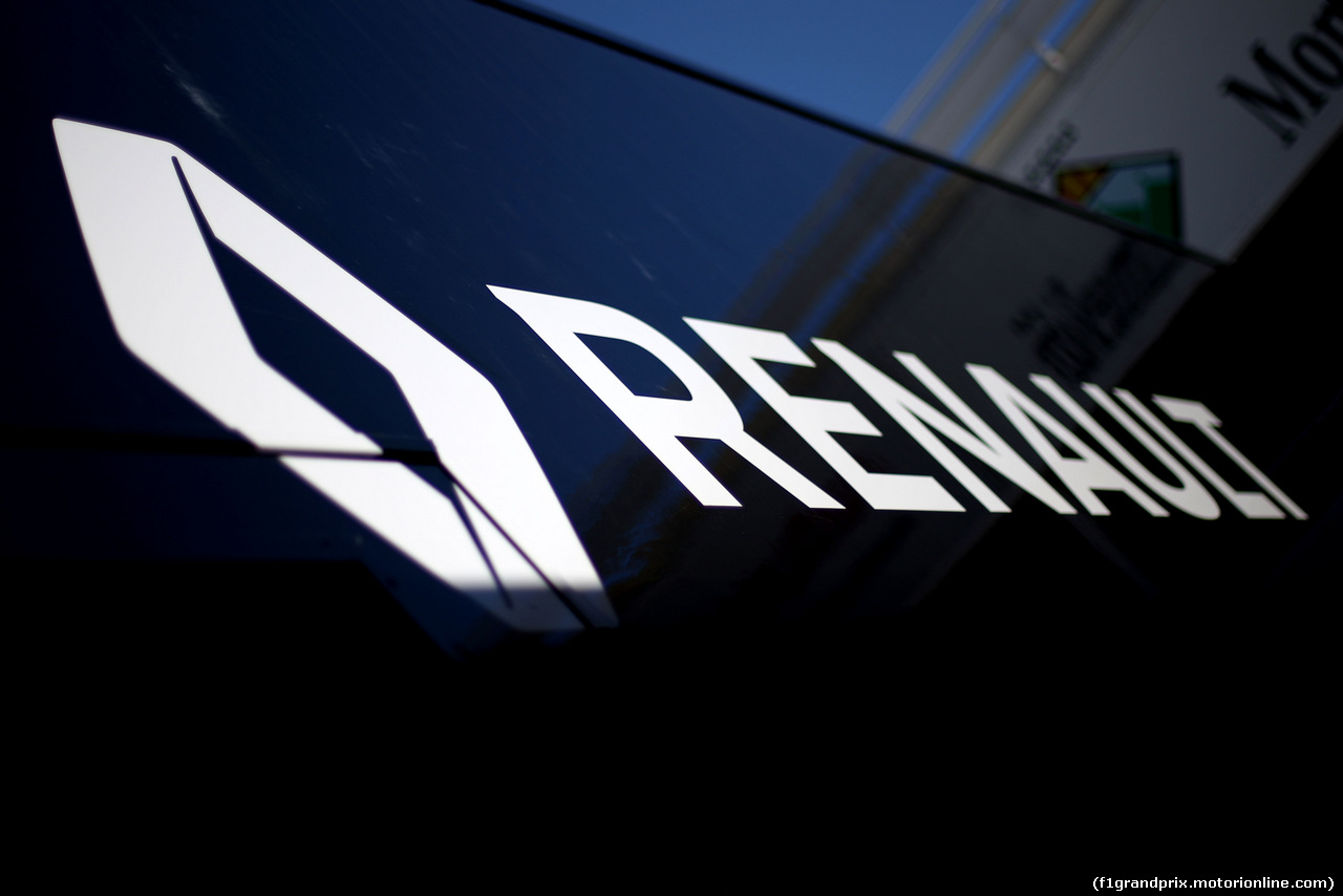 TEST F1 BARCELLONA 2 MARZO, Renault Sport F1 Team 
02.03.2016.