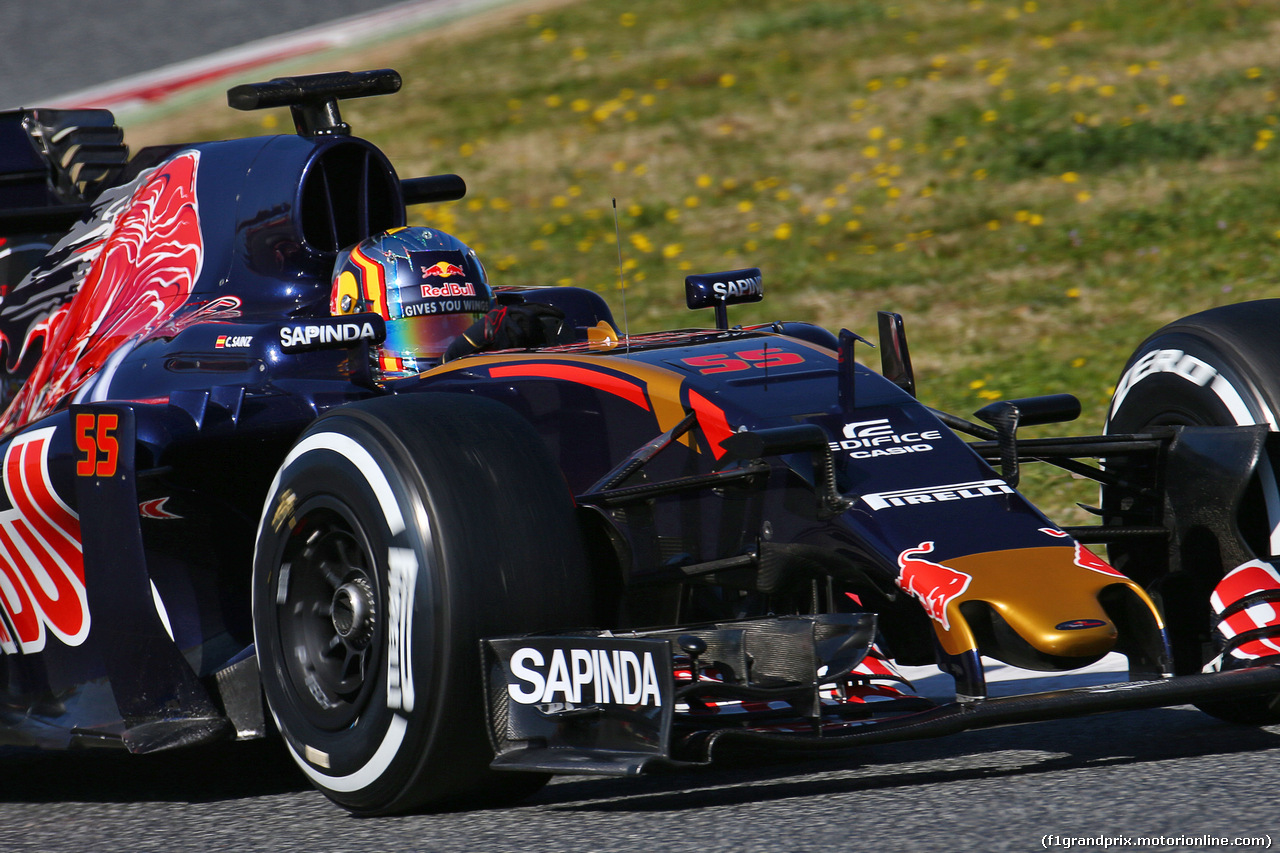 TEST F1 BARCELLONA 2 MARZO, Carlos Sainz Jr (ESP) Scuderia Toro Rosso STR11.
02.03.2016.