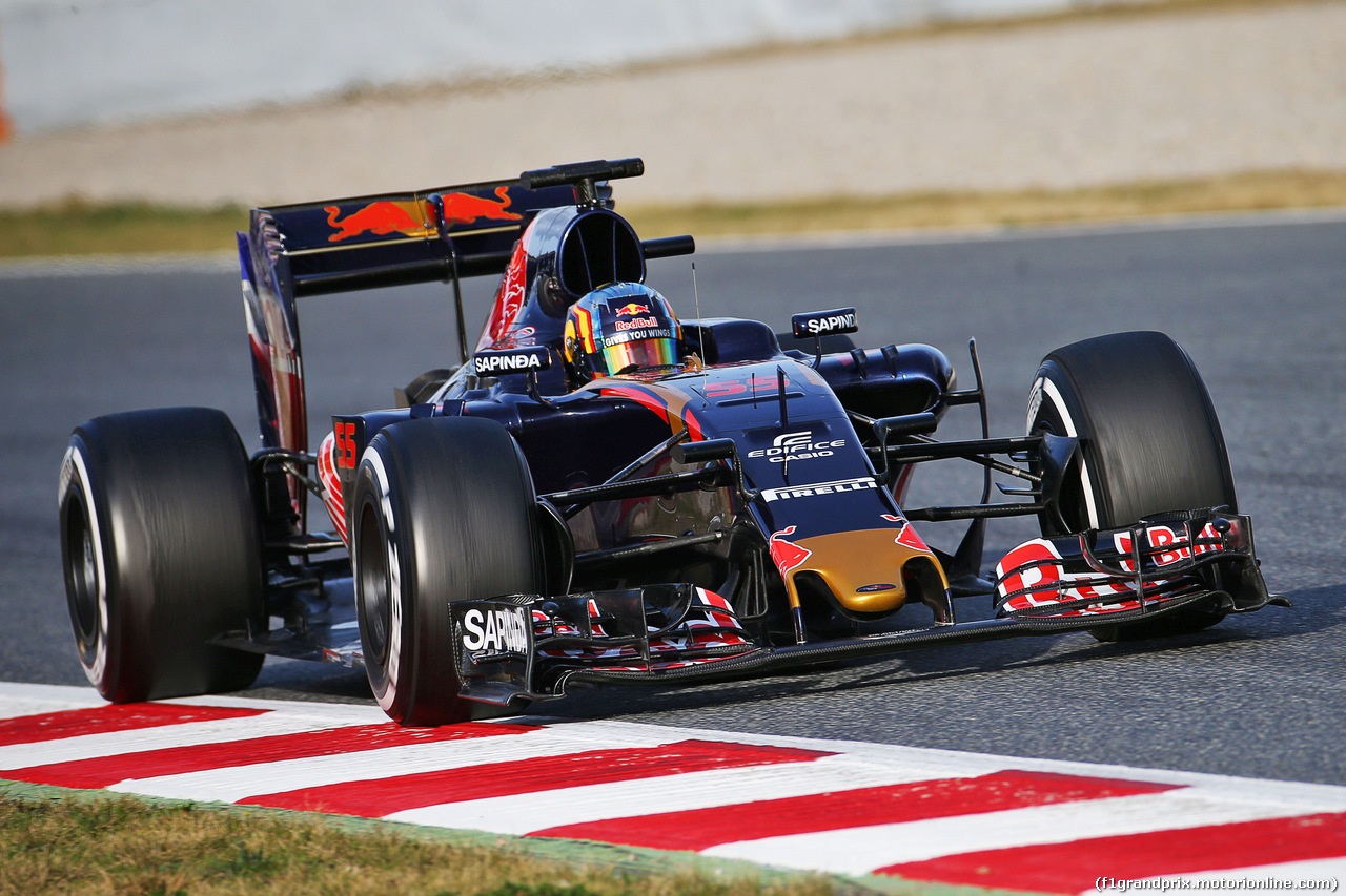 TEST F1 BARCELLONA 2 MARZO, Carlos Sainz Jr (ESP) Scuderia Toro Rosso STR11.
02.03.2016.