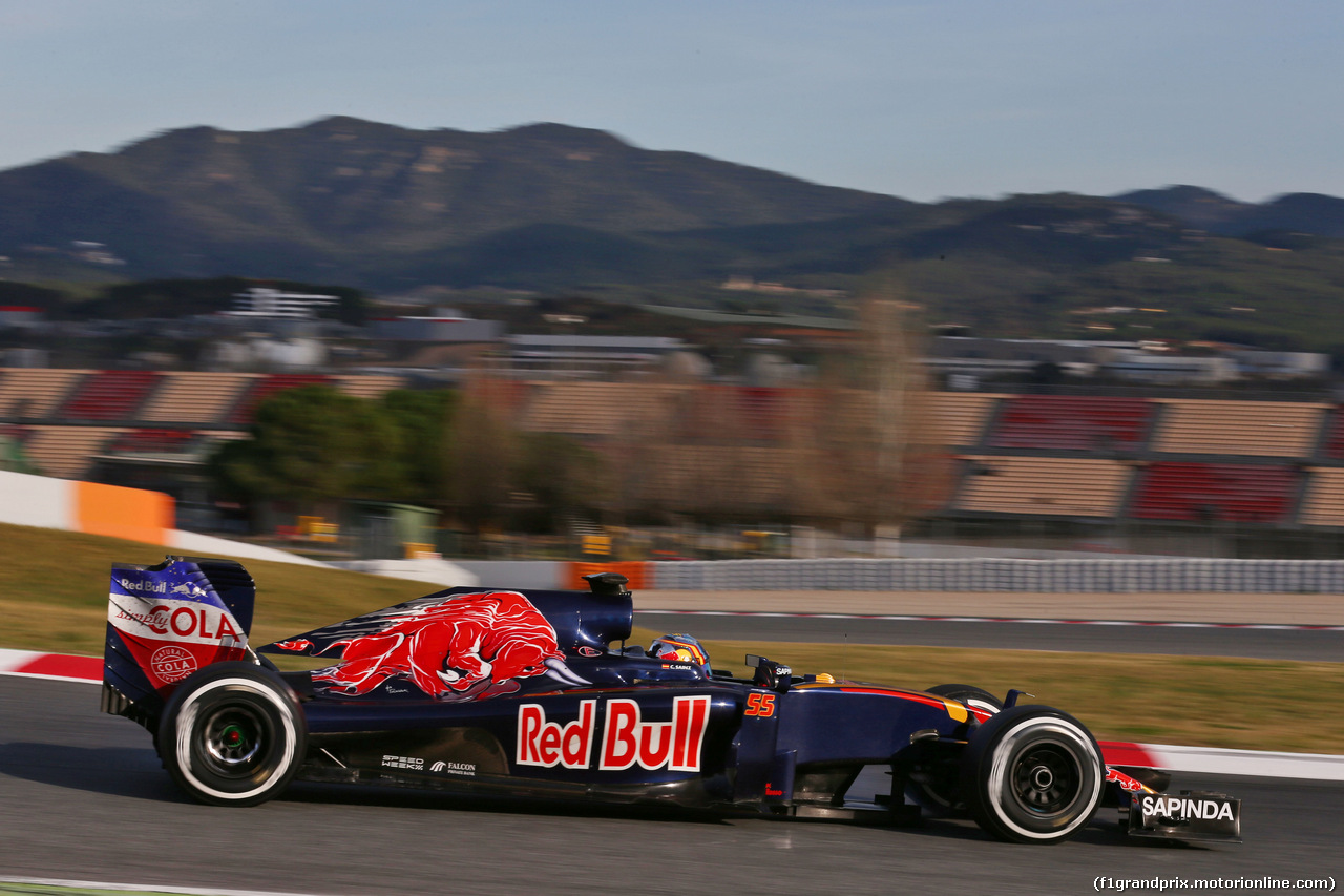 TEST F1 BARCELLONA 2 MARZO, Carlos Sainz Jr (ESP) Scuderia Toro Rosso STR11.
02.03.2016.