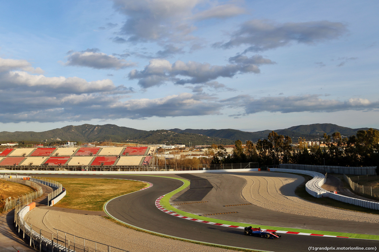 TEST F1 BARCELLONA 2 MARZO, Pascal Wehrlein (GER) Manor Racing MRT05.
02.03.2016.