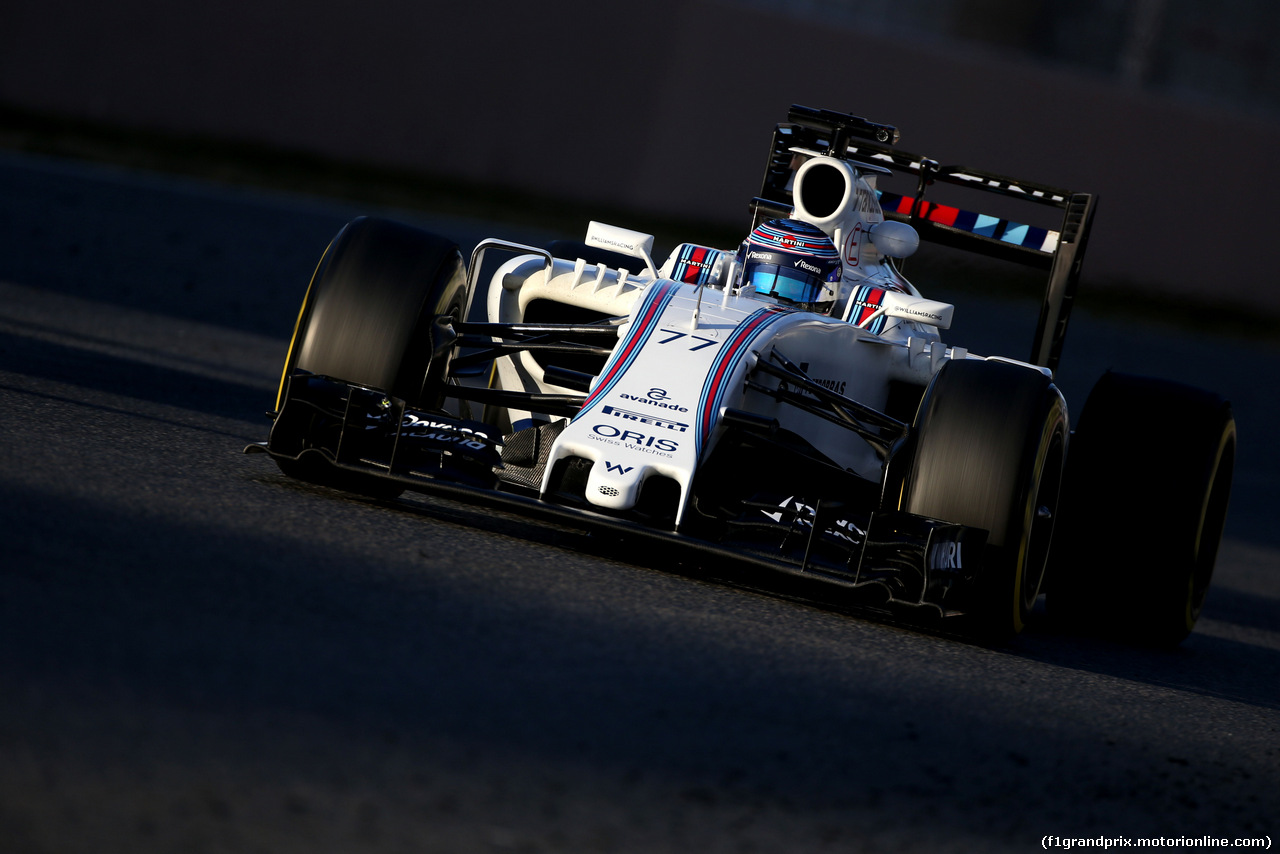 TEST F1 BARCELLONA 2 MARZO, Valtteri Bottas (FIN), Williams F1 Team 
02.03.2016.