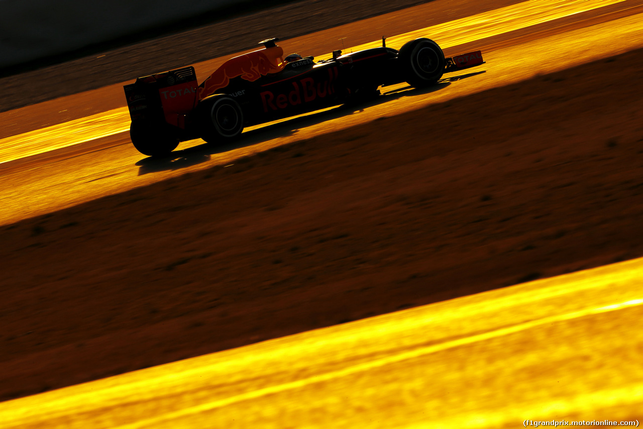 TEST F1 BARCELLONA 2 MARZO, Daniel Ricciardo (AUS), Red Bull Racing 
02.03.2016.