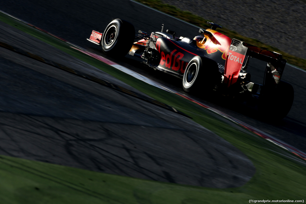 TEST F1 BARCELLONA 2 MARZO, Daniel Ricciardo (AUS), Red Bull Racing 
02.03.2016.