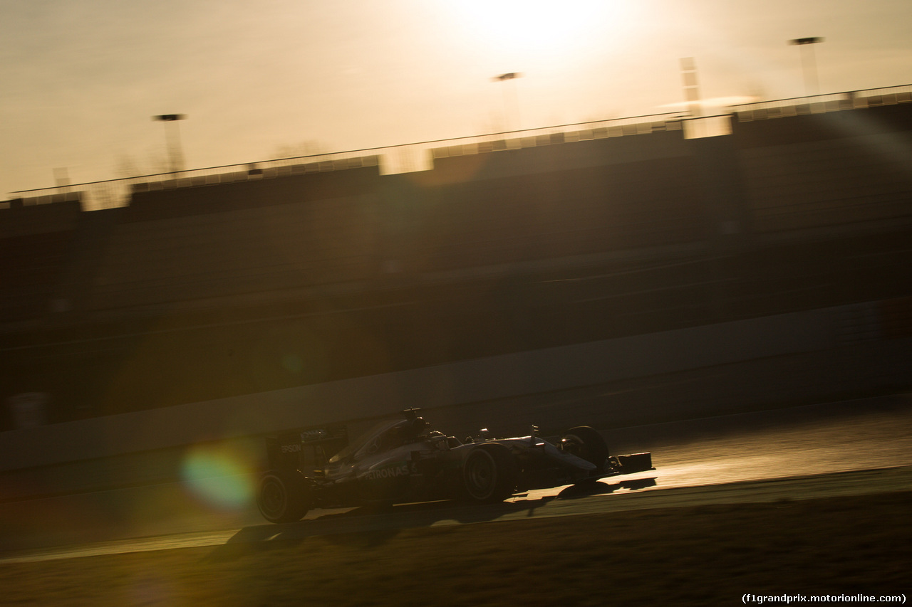 TEST F1 BARCELLONA 2 MARZO, Nico Rosberg (GER) Mercedes AMG F1 W07 Hybrid.
02.03.2016.