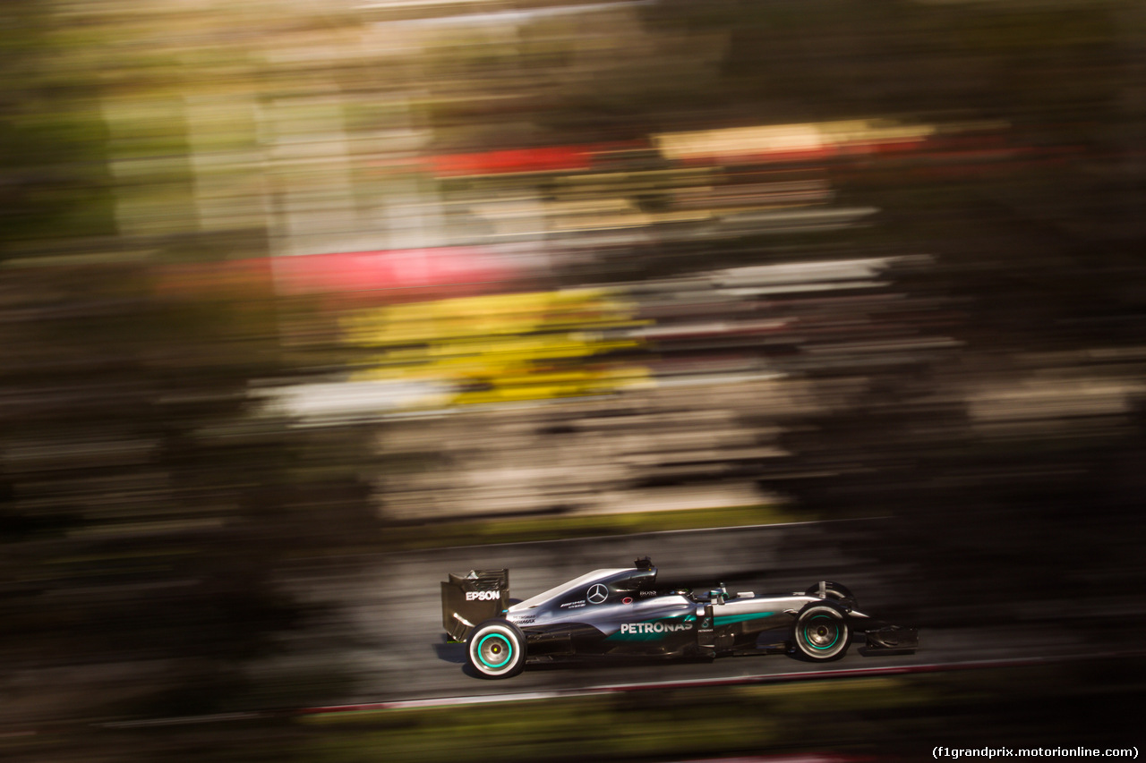 TEST F1 BARCELLONA 2 MARZO, Nico Rosberg (GER) Mercedes AMG F1 W07 Hybrid.
02.03.2016.