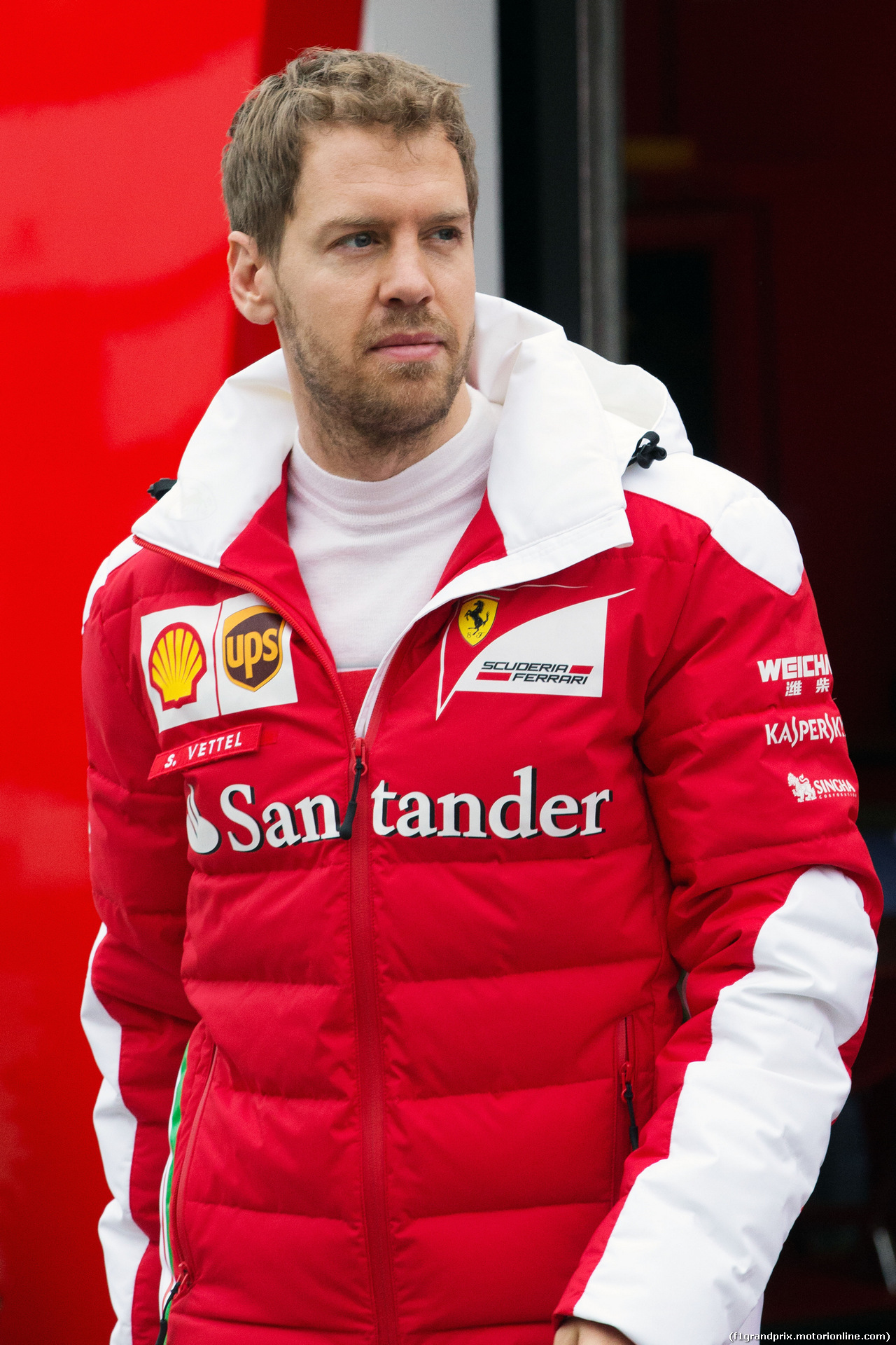 TEST F1 BARCELLONA 2 MARZO, Sebastian Vettel (GER) Ferrari.
02.03.2016.