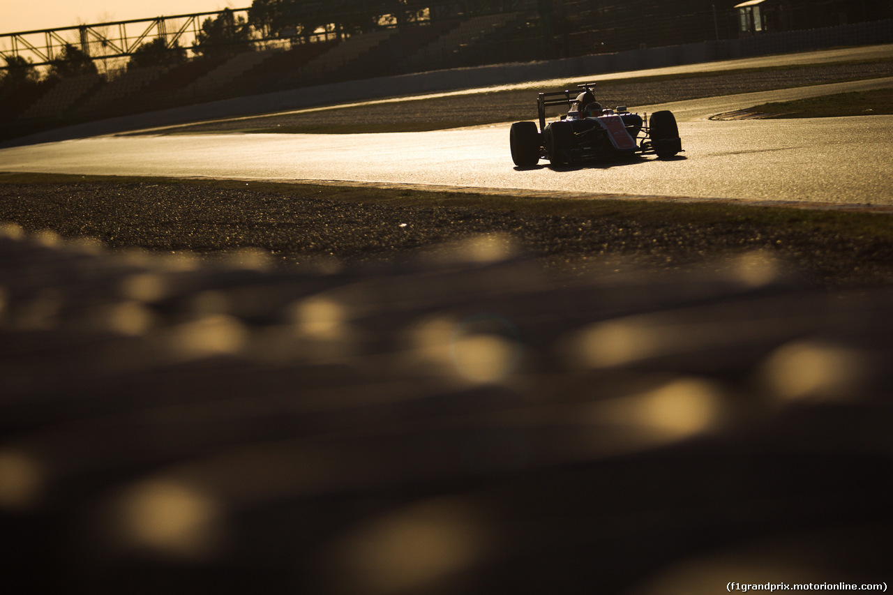 TEST F1 BARCELLONA 2 MARZO, Pascal Wehrlein (GER) Manor Racing MRT05.
02.03.2016.