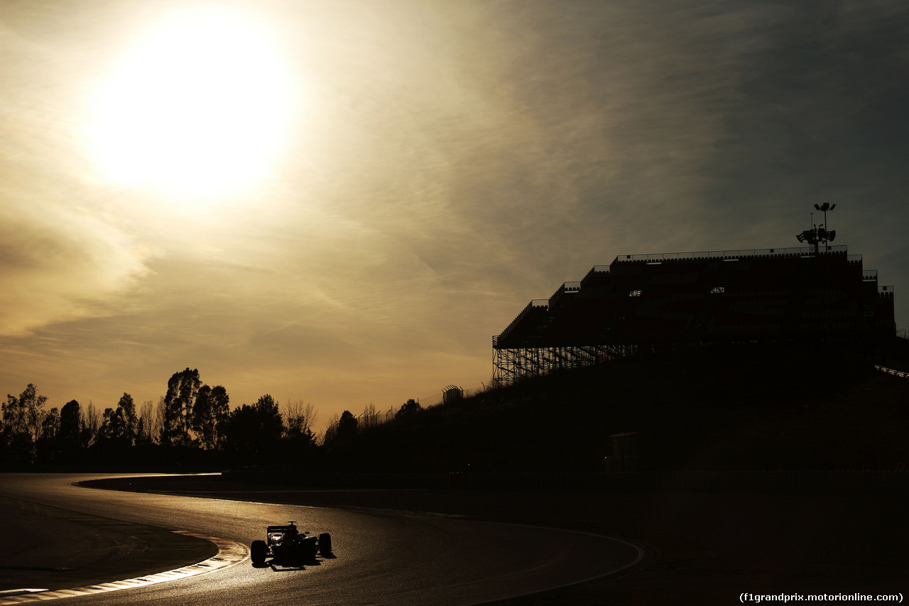 TEST F1 BARCELLONA 2 MARZO, Low light action.
02.03.2016.