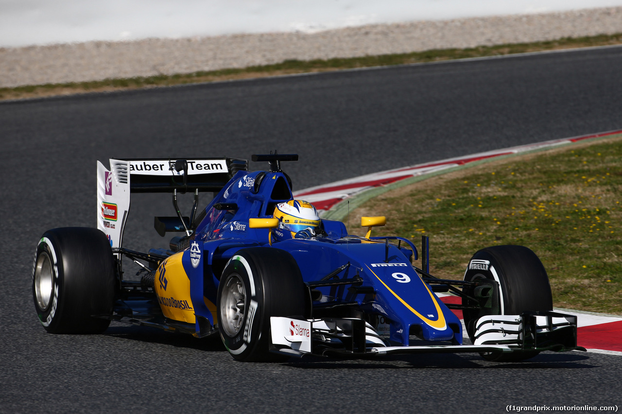 TEST F1 BARCELLONA 2 MARZO, Marcus Ericsson (SWE) Sauber F1 Team C35.
02.03.2016.