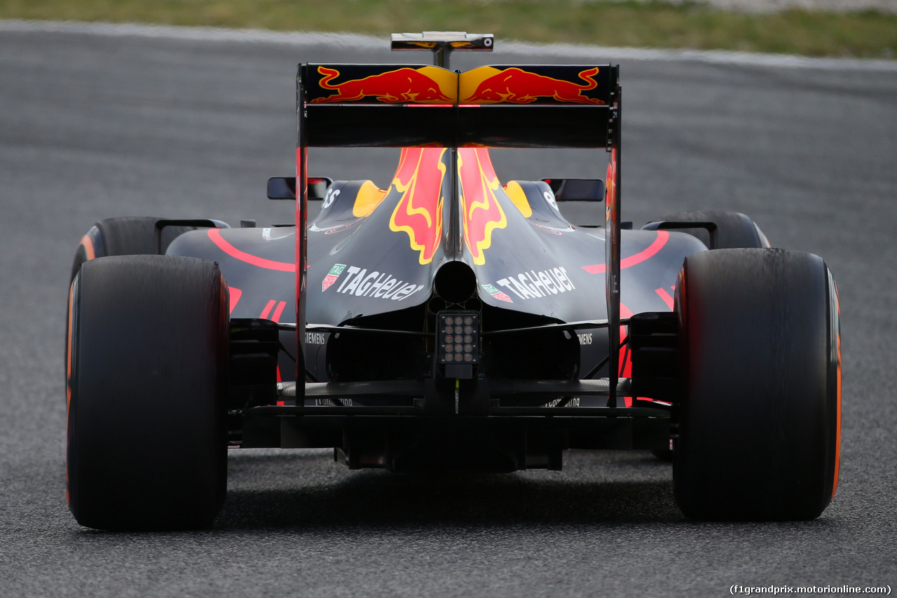 TEST F1 BARCELLONA 2 MARZO, Daniel Ricciardo (AUS) Red Bull Racing RB12.
02.03.2016.