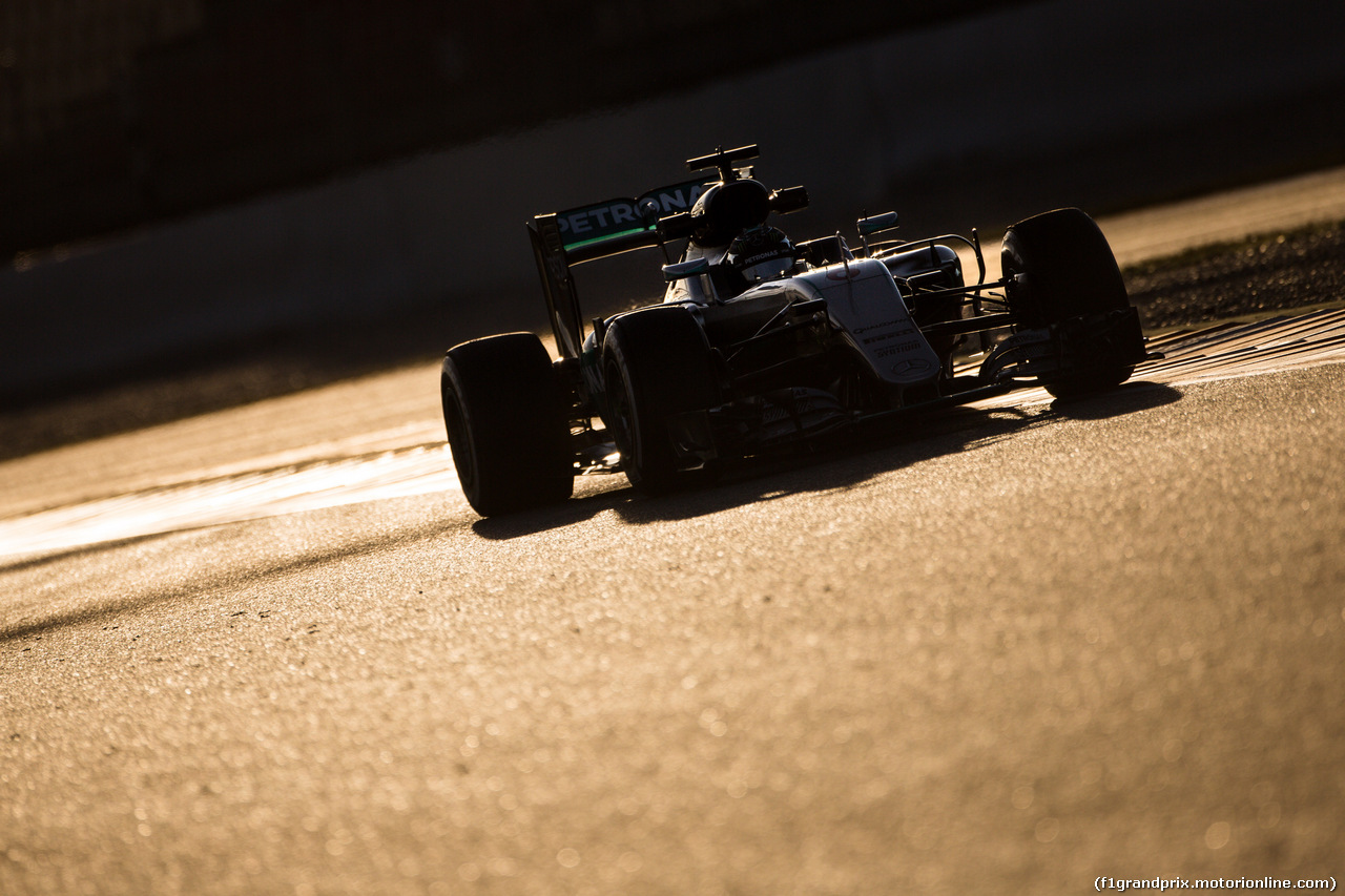 TEST F1 BARCELLONA 2 MARZO, Nico Rosberg (GER) Mercedes AMG F1 W07 Hybrid.
02.03.2016.