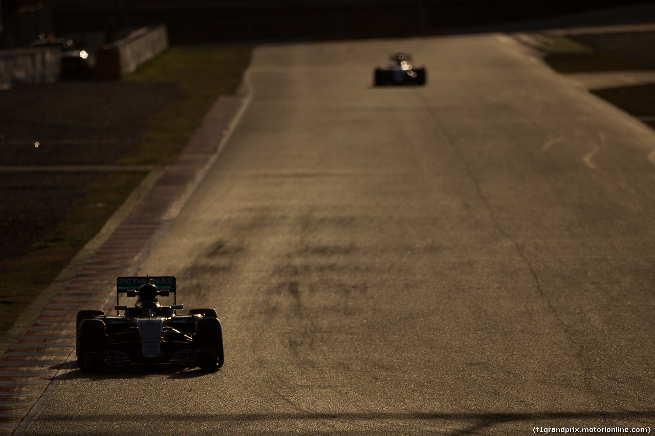 TEST F1 BARCELLONA 2 MARZO, Nico Rosberg (GER) Mercedes AMG F1 W07 Hybrid.
02.03.2016.
