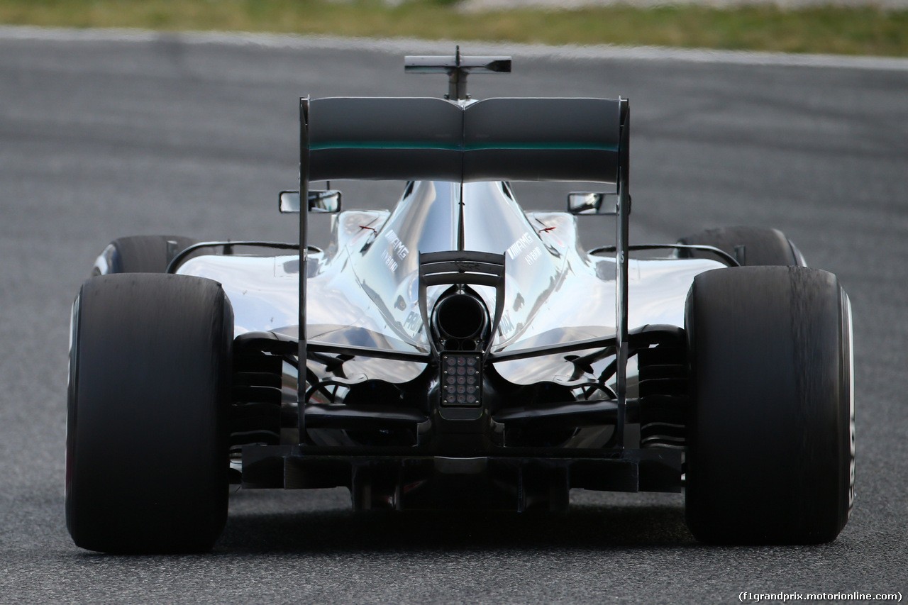 TEST F1 BARCELLONA 2 MARZO, Nico Rosberg (GER) Mercedes AMG Petronas F1 W07.
02.03.2016.
