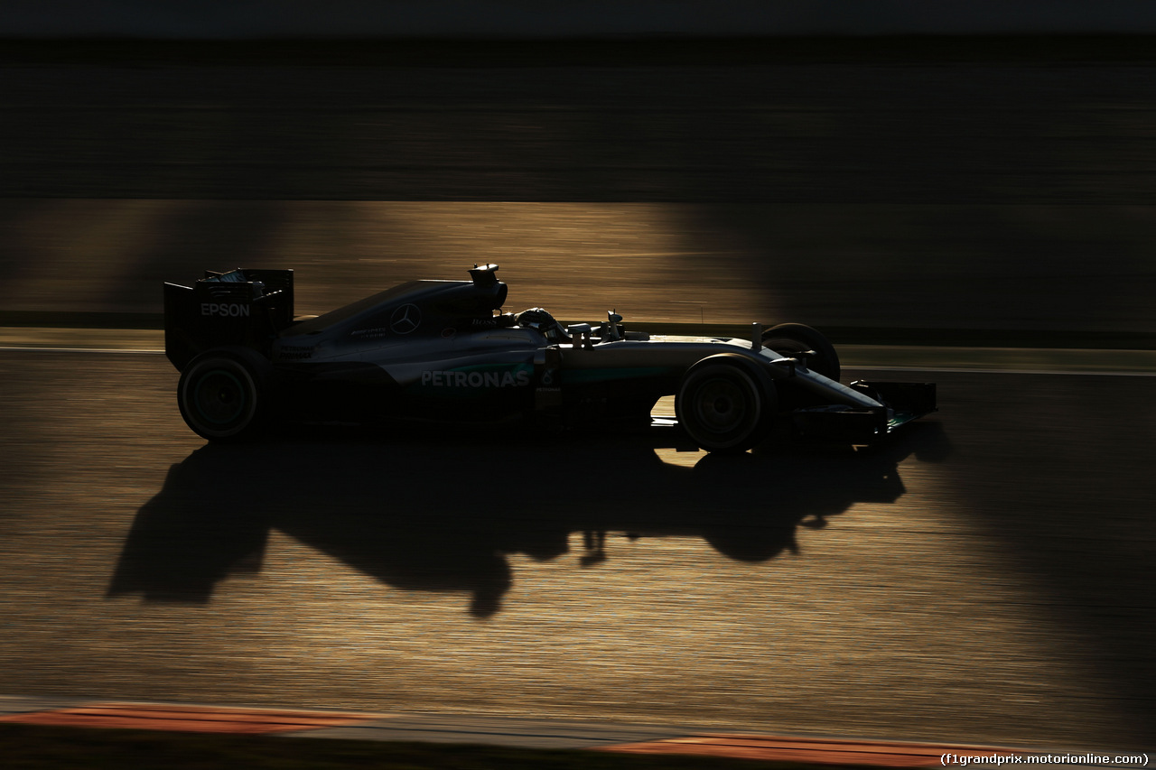 TEST F1 BARCELLONA 2 MARZO, Nico Rosberg (GER) Mercedes AMG F1 W07 Hybrid.
02.03.2016.