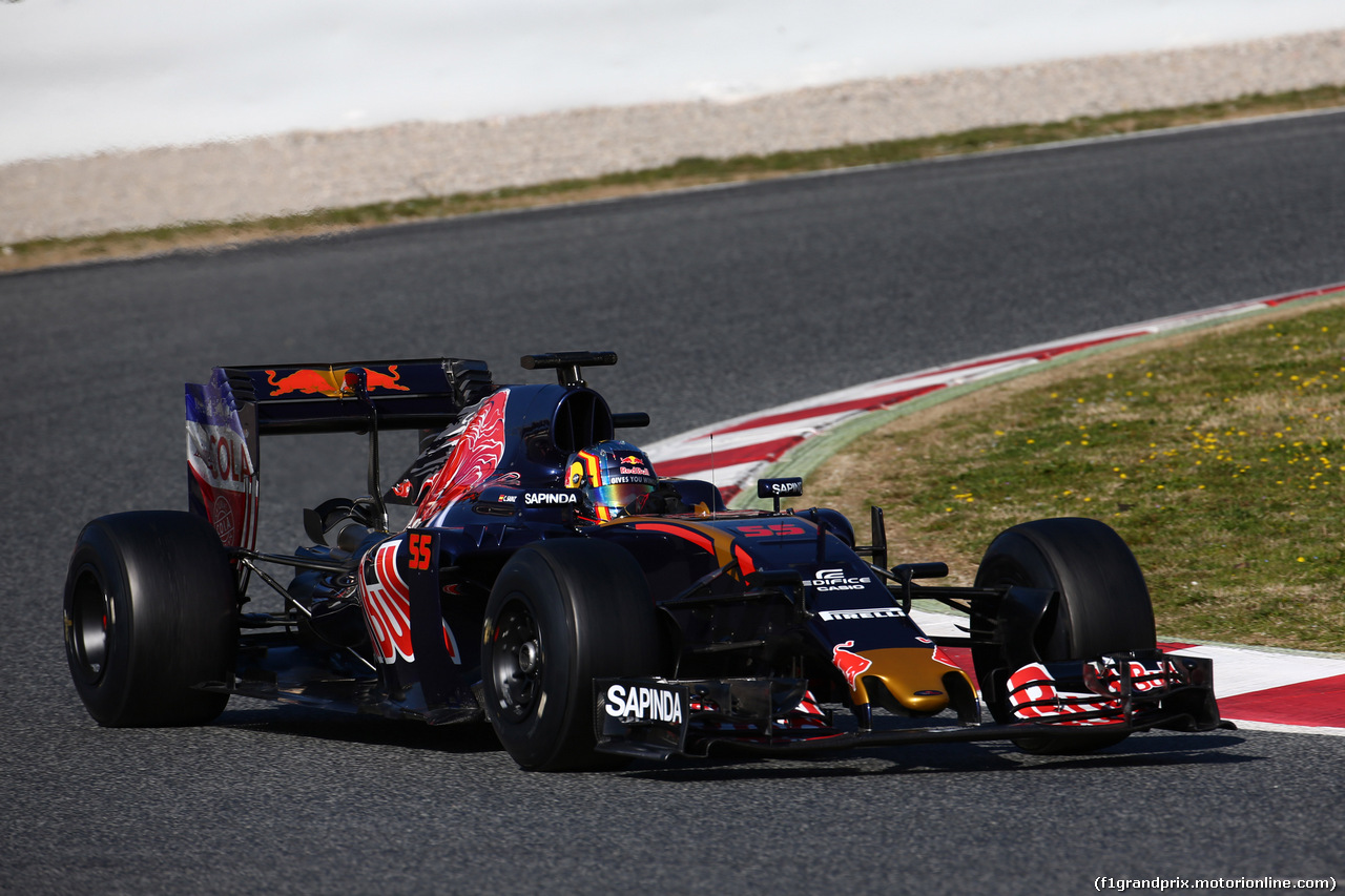 TEST F1 BARCELLONA 2 MARZO, Carlos Sainz Jr (ESP) Scuderia Toro Rosso STR11.
02.03.2016.