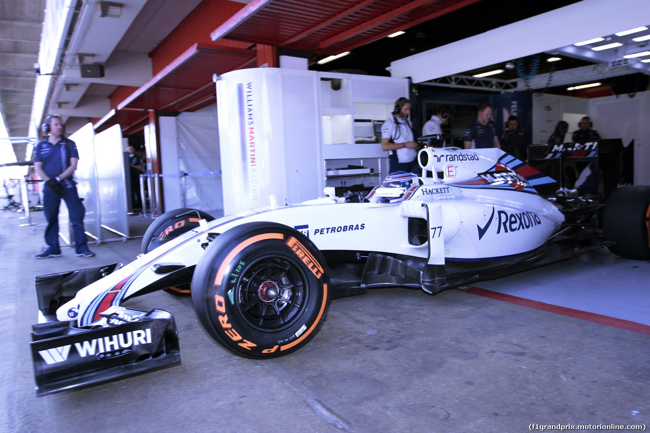 TEST F1 BARCELLONA 3 MARZO, Valtteri Bottas (FIN) Williams F1 Team FW38