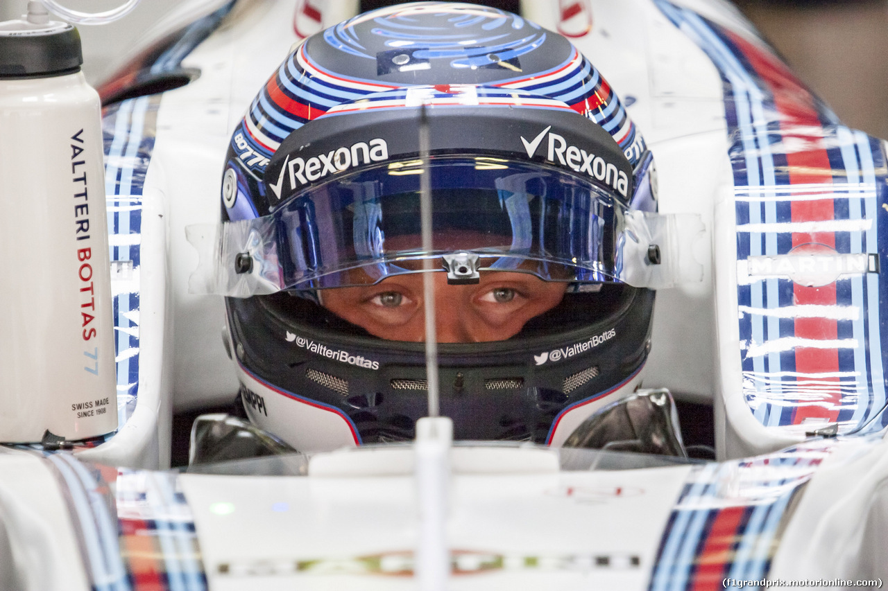 TEST F1 BARCELLONA 3 MARZO, Valtteri Bottas (FIN) Williams F1 Team FW38