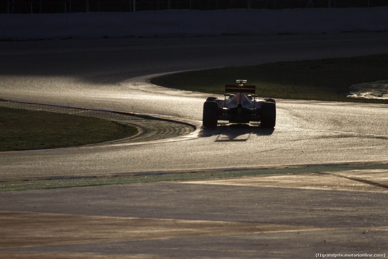 TEST F1 BARCELLONA 3 MARZO, Daniel Ricciardo (AUS) Red Bull Racing RB12