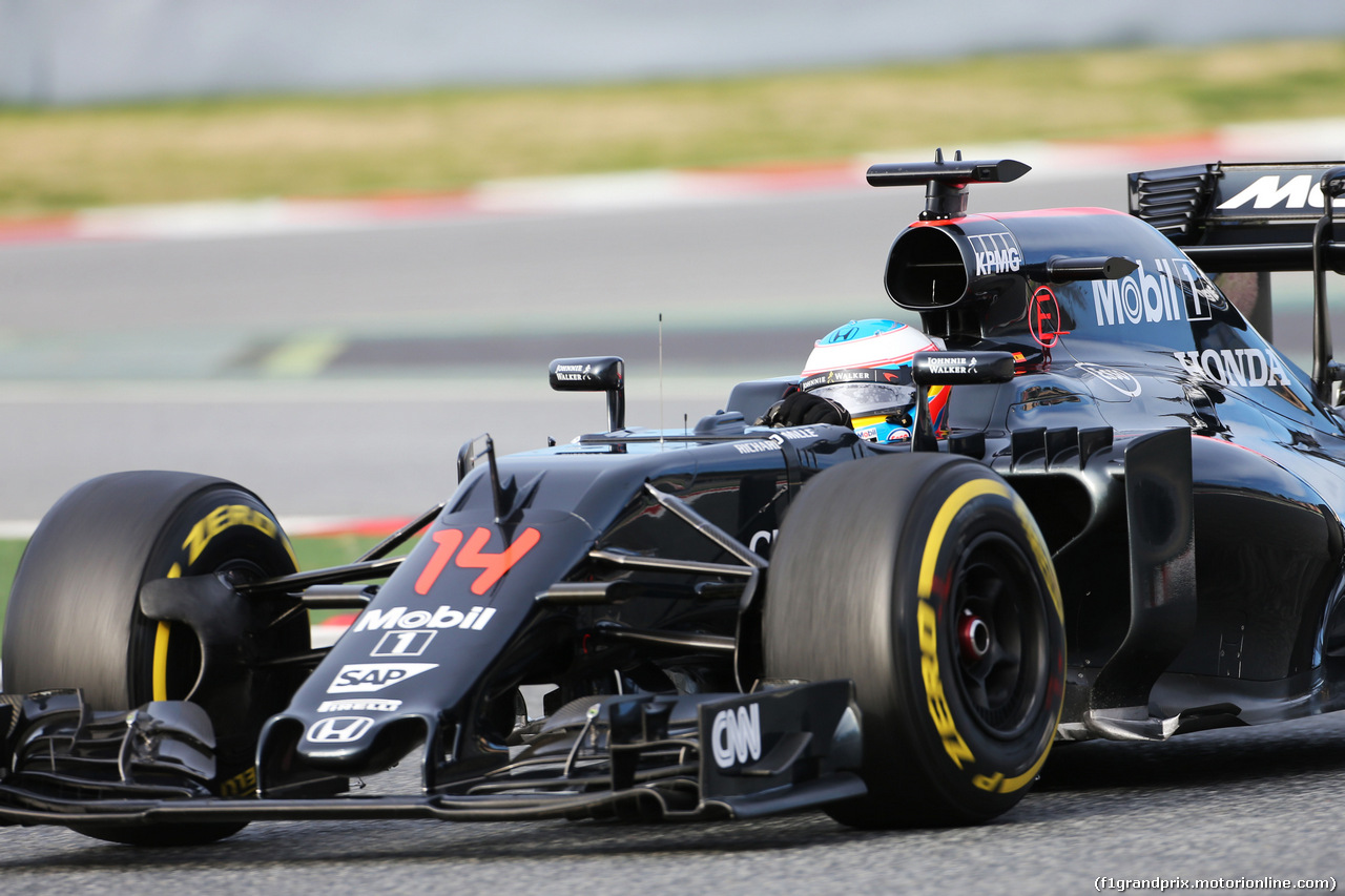 TEST F1 BARCELLONA 3 MARZO
