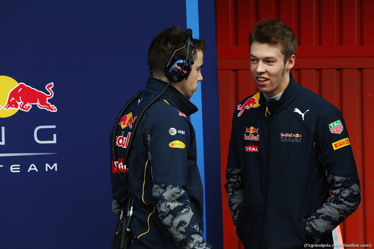 TEST F1 BARCELLONA 3 MARZO, Daniil Kvyat (RUS) Red Bull Racing.
03.03.2016.