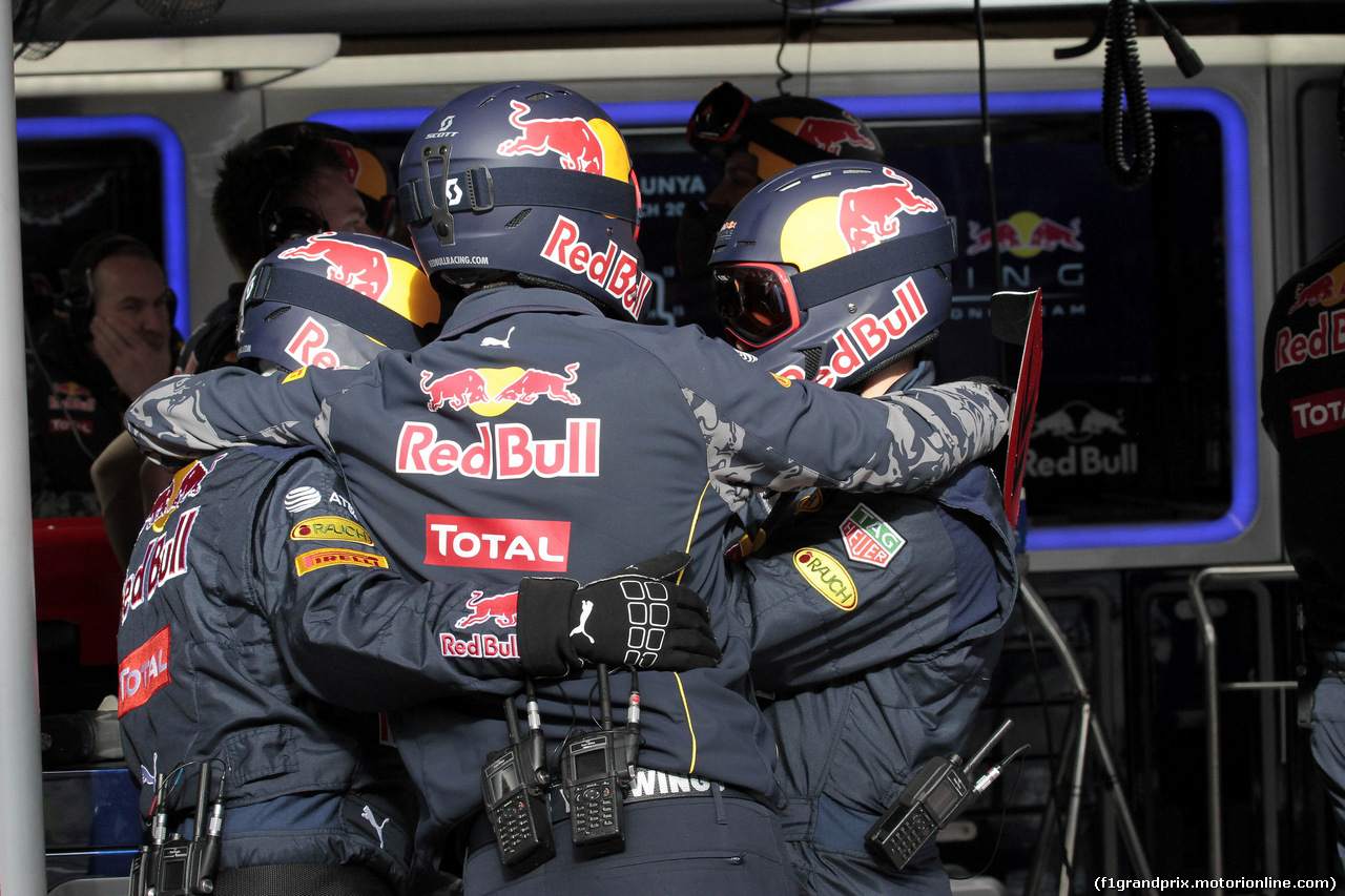 TEST F1 BARCELLONA 3 MARZO, Red Bull Racing F1