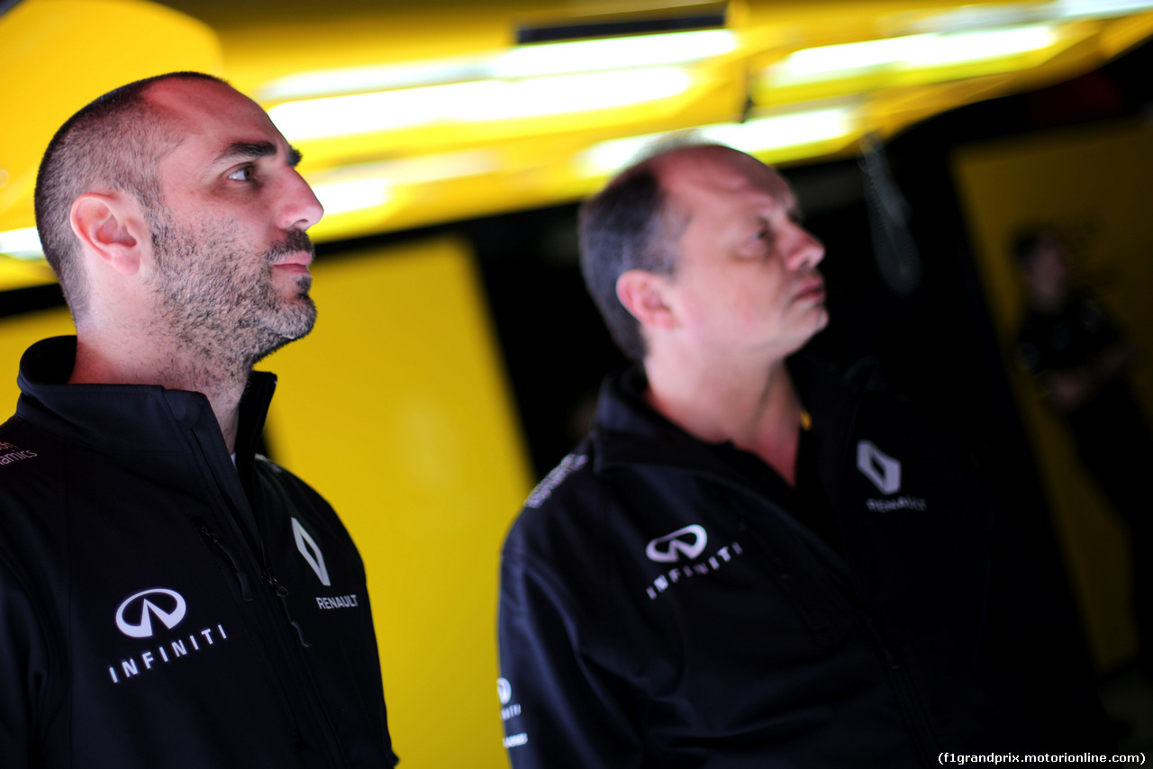TEST F1 BARCELLONA 3 MARZO, Cyril Abiteboul (FRA), Renault Sport F1 Team 
03.03.2016.