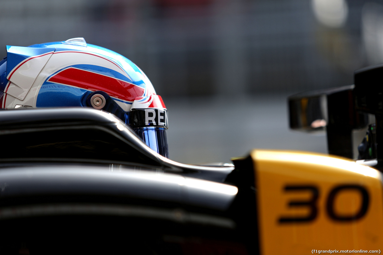 TEST F1 BARCELLONA 3 MARZO, Jolyon Palmer (GBR), Renault Sport F1 Team 
03.03.2016.