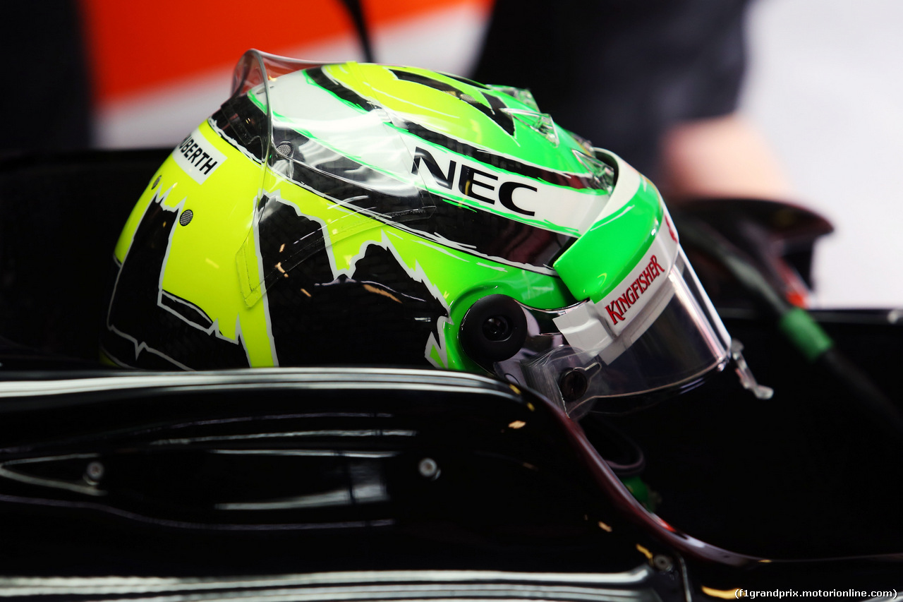 TEST F1 BARCELLONA 3 MARZO, Nico Hulkenberg (GER) Sahara Force India F1 VJM09.
03.03.2016.