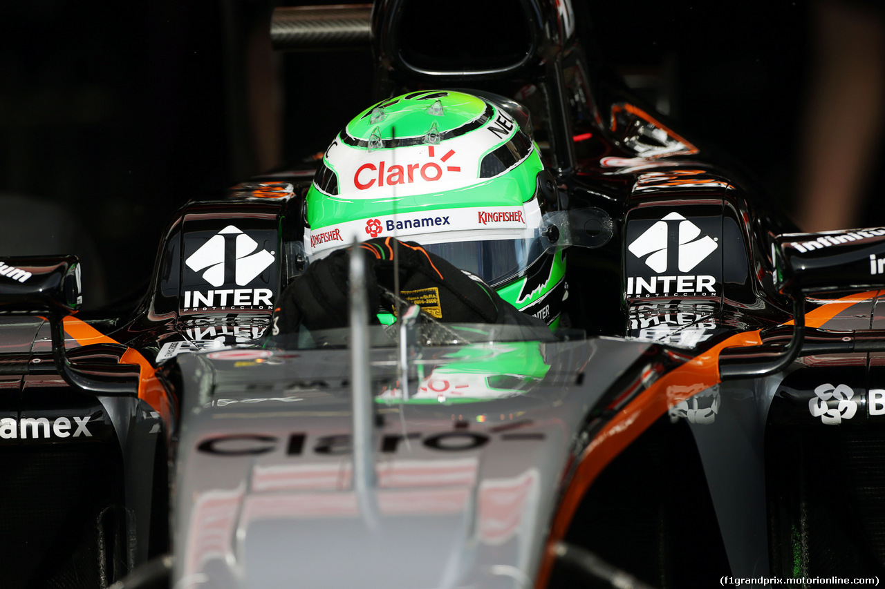 TEST F1 BARCELLONA 3 MARZO, Nico Hulkenberg (GER) Sahara Force India F1 VJM09.
03.03.2016.