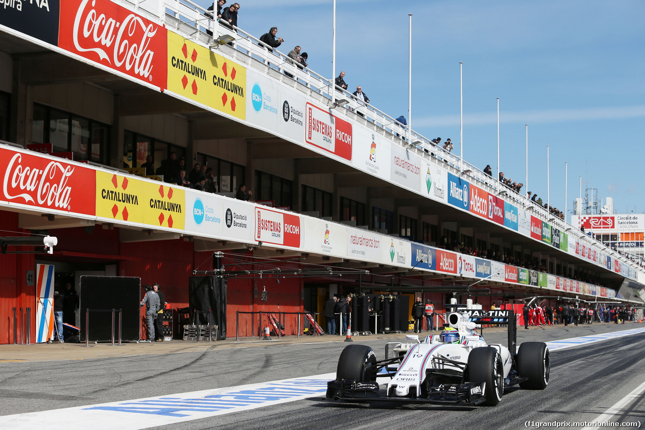 TEST F1 BARCELLONA 3 MARZO
