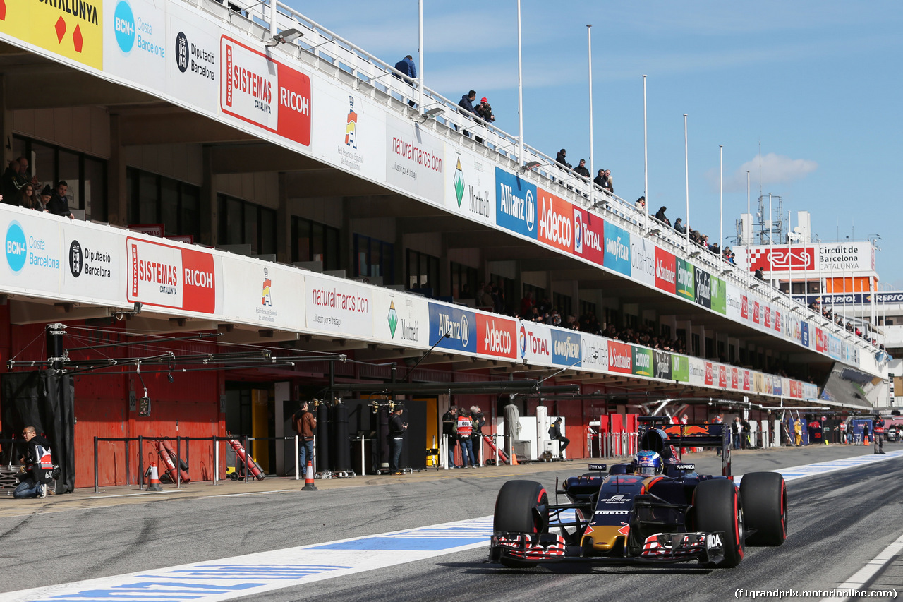 TEST F1 BARCELLONA 3 MARZO