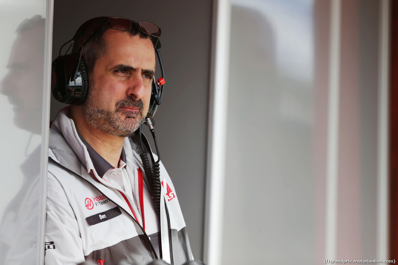 TEST F1 BARCELLONA 3 MARZO, Ben Agathangelou (GBR) Haas F1 Team Head of Aerodynamics.
03.03.2016.