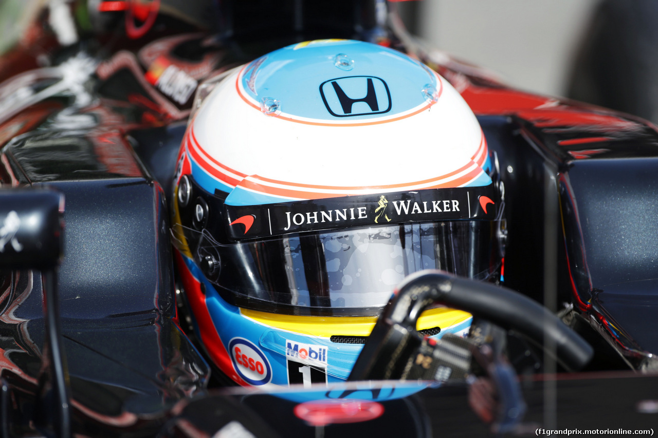 TEST F1 BARCELLONA 3 MARZO, Fernando Alonso (ESP) McLaren MP4-31.
03.03.2016.